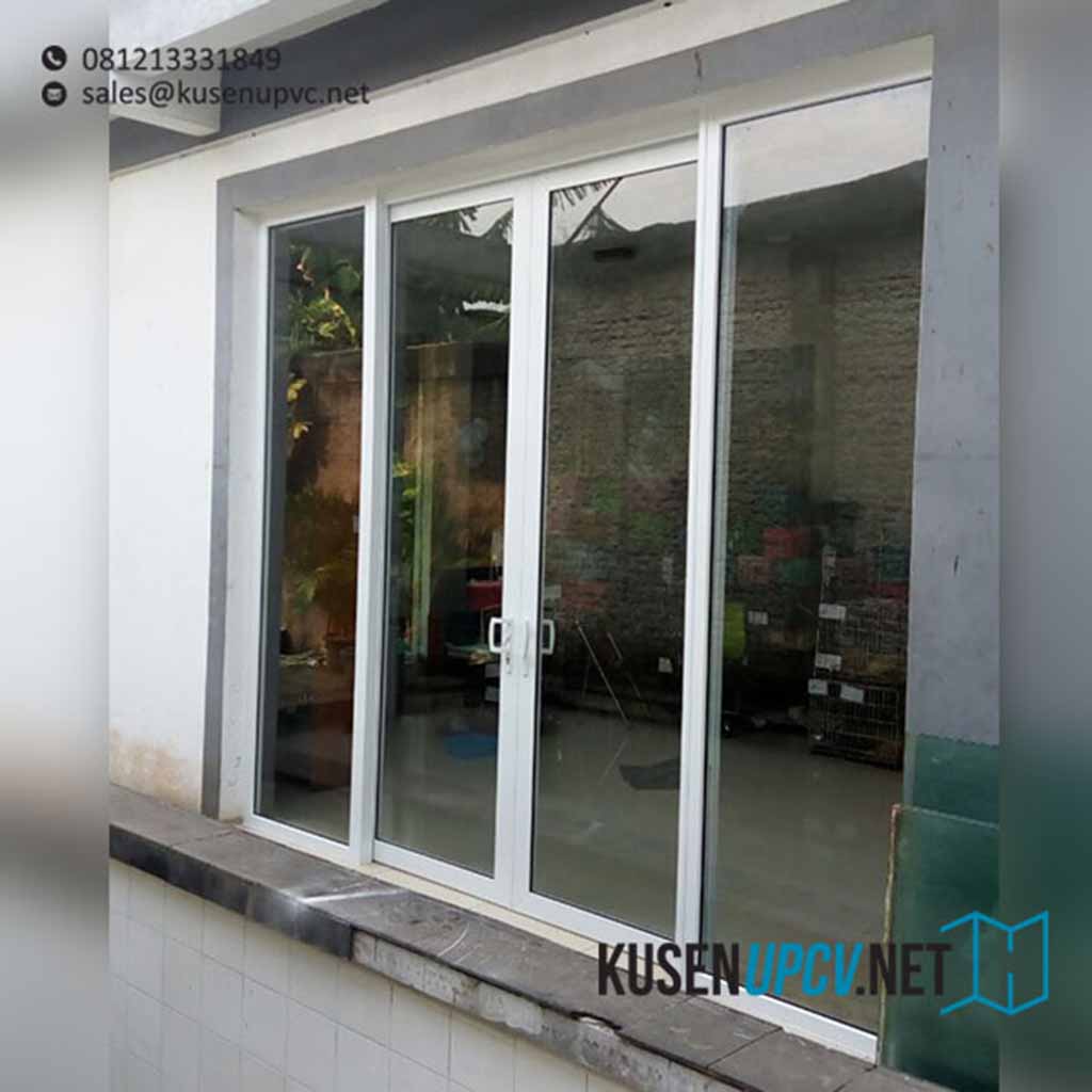  Pintu  Sliding  UPVC Di Duren Sawit Pabrik UPVC