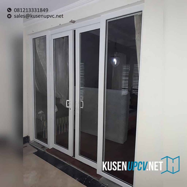 Model Pintu UPVC Sliding Pasang Di Prapanca Raya Jakarta Selatan