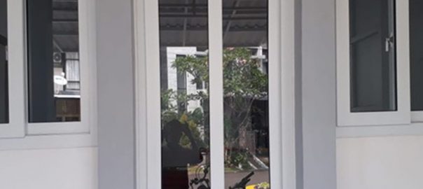 Jendela UPVC Sliding Putih Cluster Emerald Terrace Bintaro Pondok Aren Tangerang Id6366