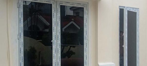 Harga Jendela UPVC Swing Putih Komplek Harapan Indah Cluster Taman Sari Tarumajaya Bekasi ID6862